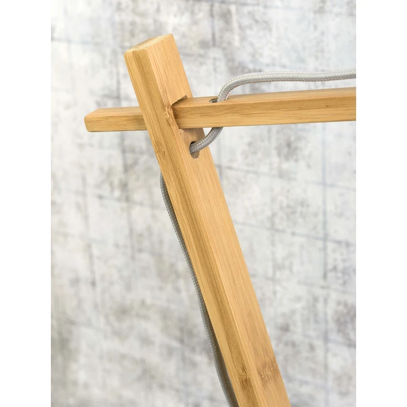 Lampe Bambou À Poser