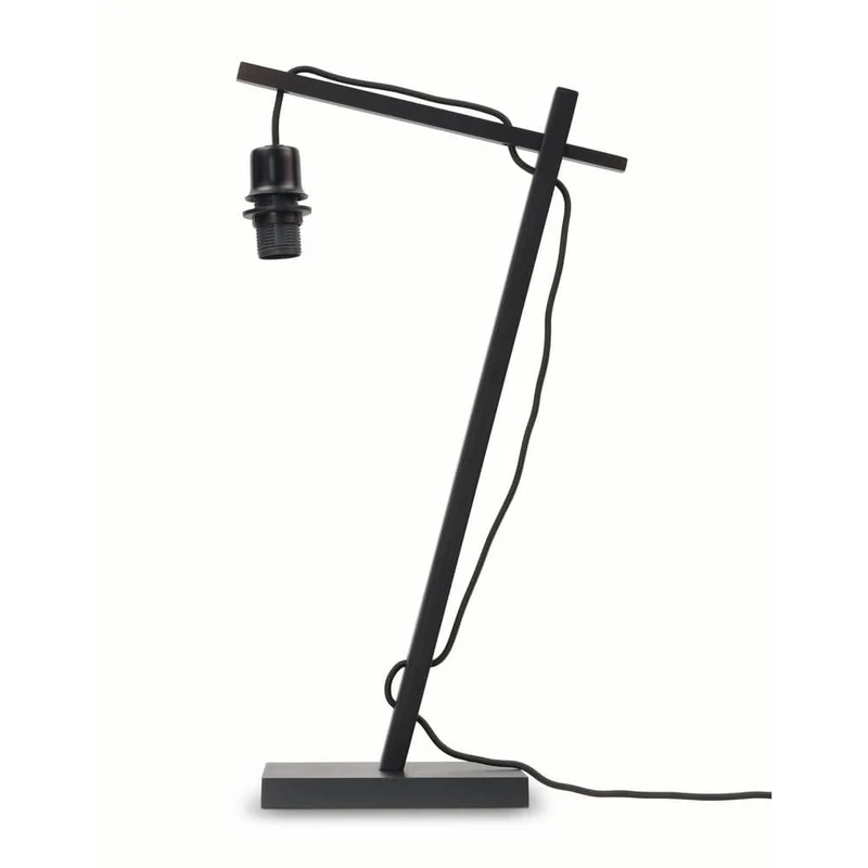 Lampe En Bambou À Poser