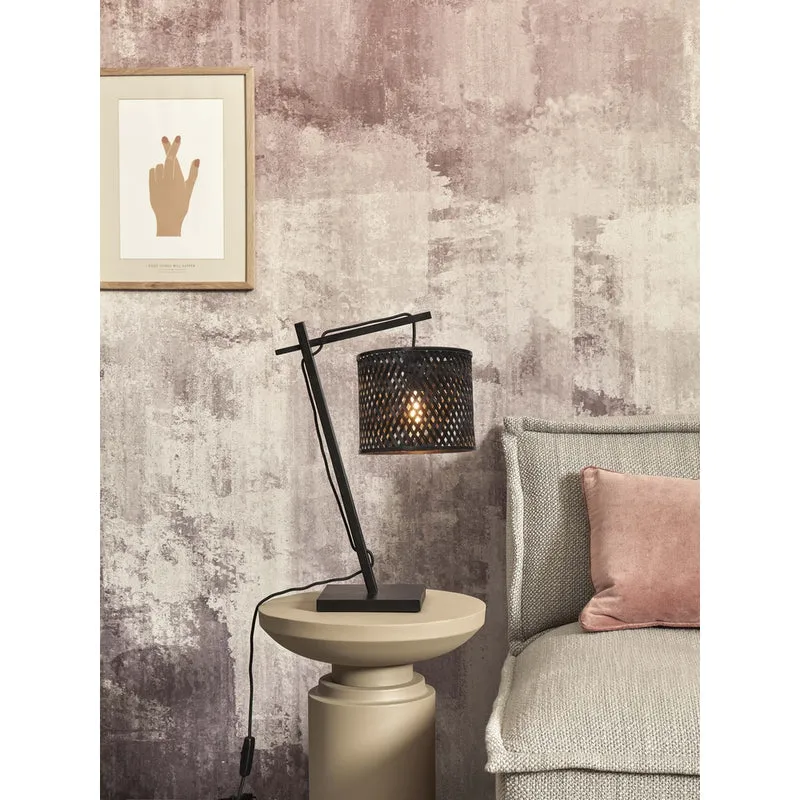 Lampe En Bambou À Poser
