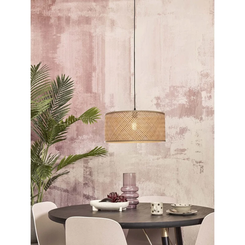 Luminaire Osier Rotin Bambou