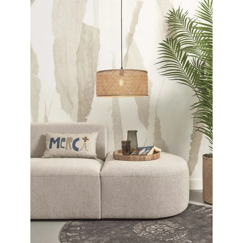 Luminaire Osier Rotin Bambou