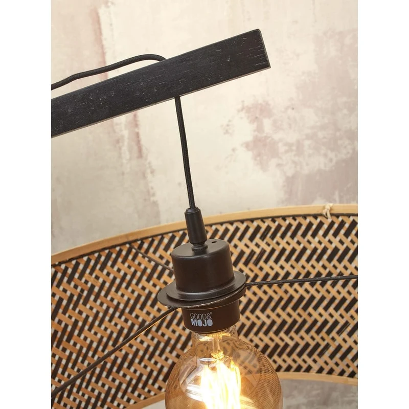 Lampadaire Salon Sur Pied Noir