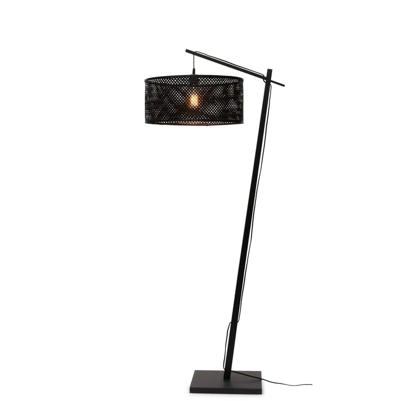 Lampadaire Noir Mat