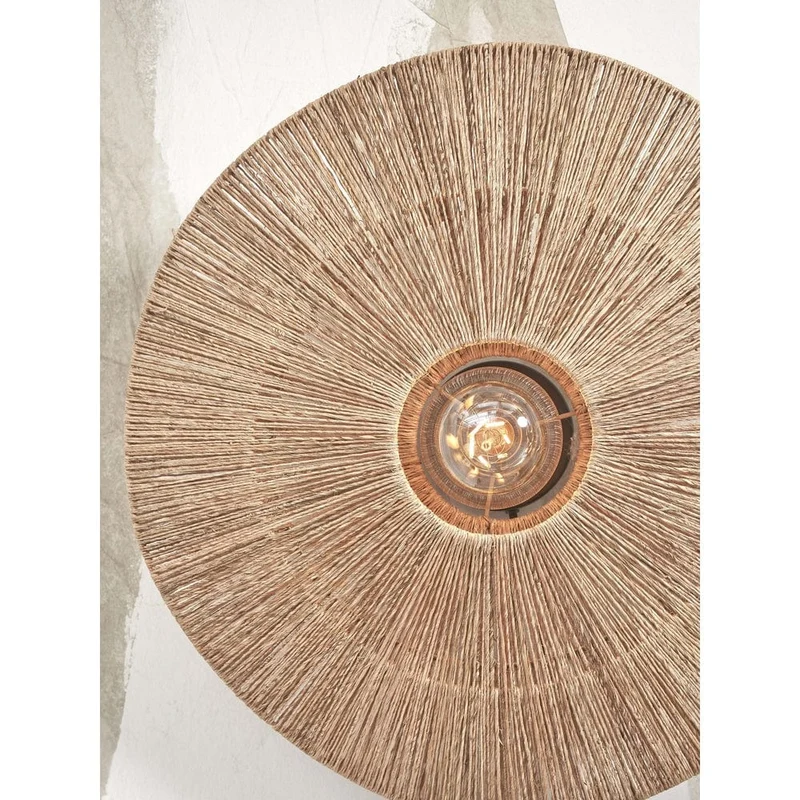 Lampe En Toile De Jute