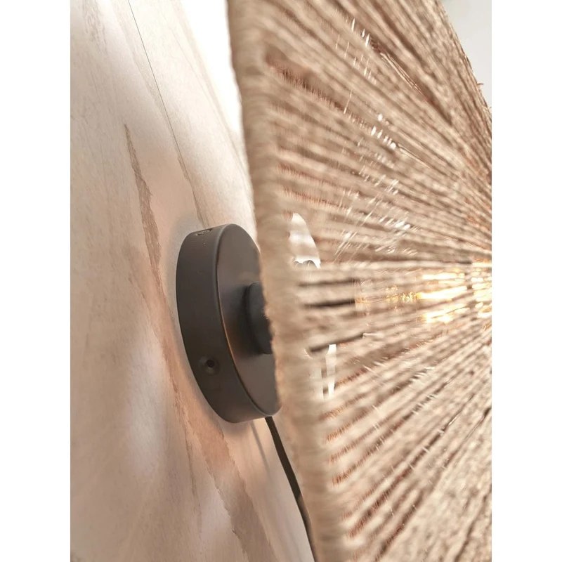 Lampe En Toile De Jute