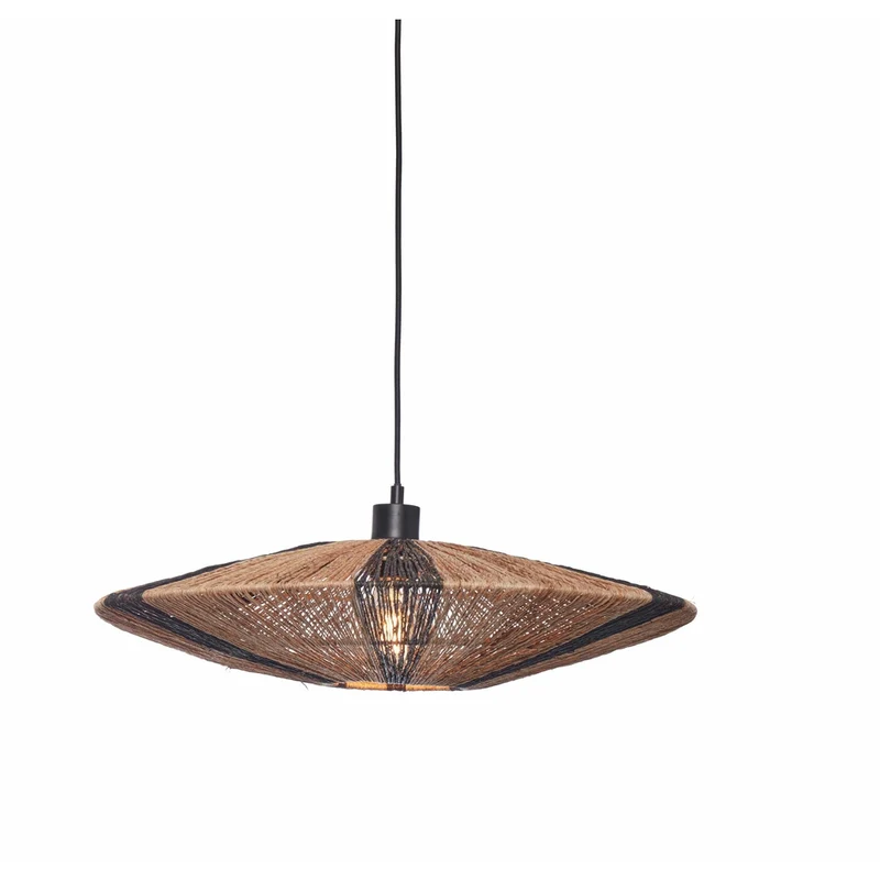 Suspension Luminaire Rotin Bambou