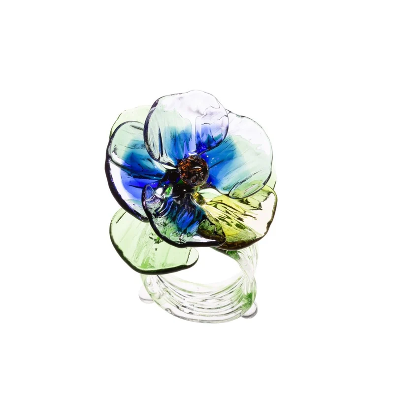 Casarialto Jardin Fleuri Napkin Rings - Set of 6