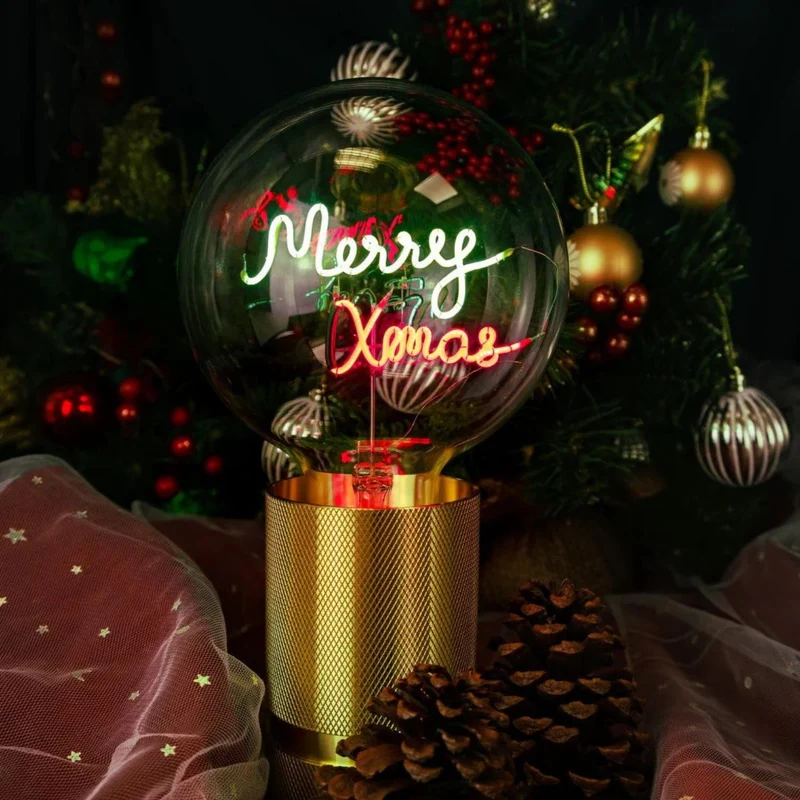 MITB by Elements Lighting Merry Xmas E27 Bulb