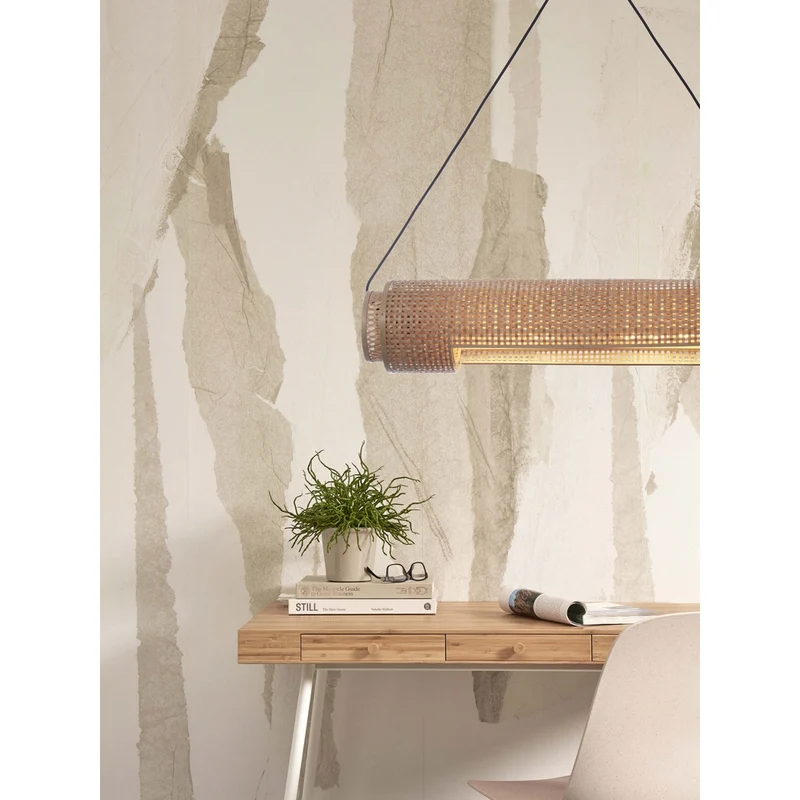 Luminaire Osier Rotin Bambou
