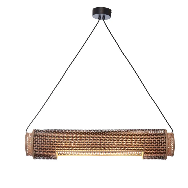 Luminaire Suspendu Rotin Bambou