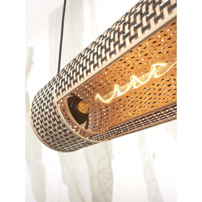 Luminaire Suspendu Rotin Bambou