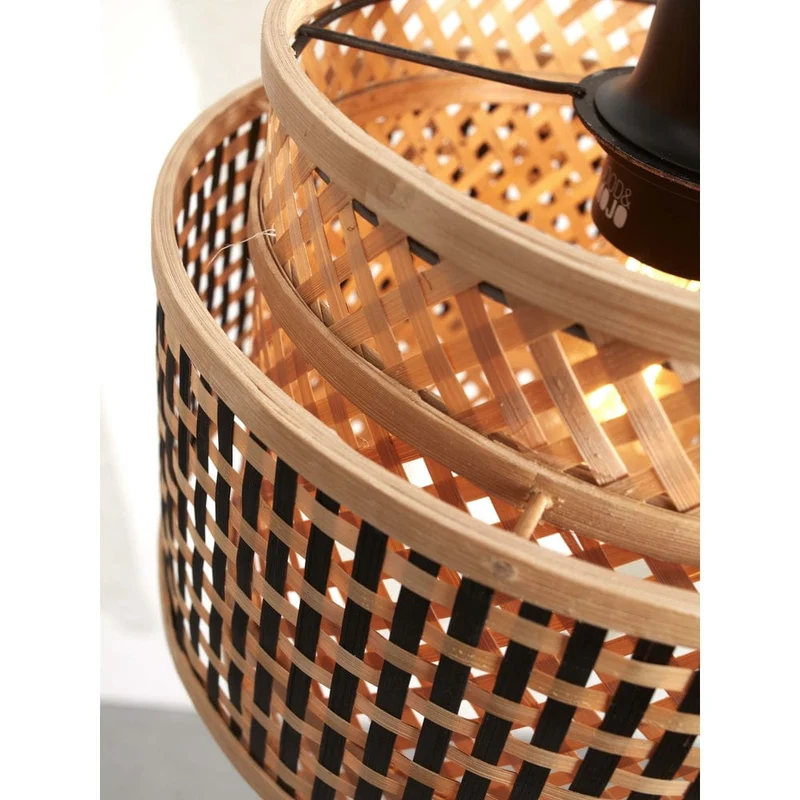 Luminaire Suspension Rotin Bambou Osier