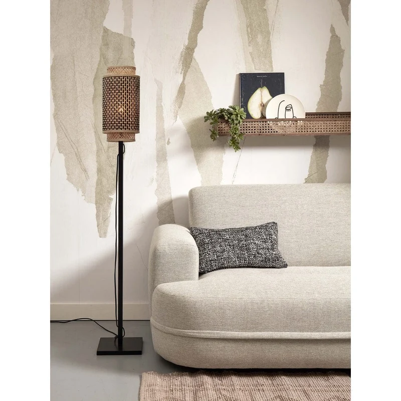 Lampe Sur Pied En Bambou
