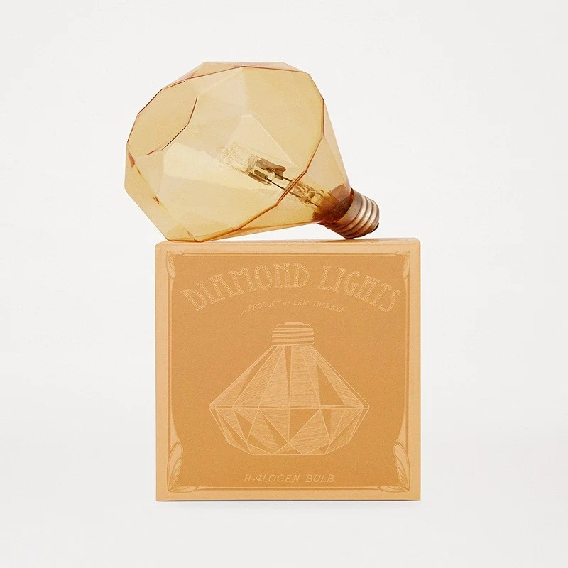 Frama Diamond Bulb E27 - Cognac