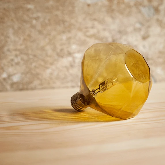 Frama Diamond Bulb E27 - Cognac