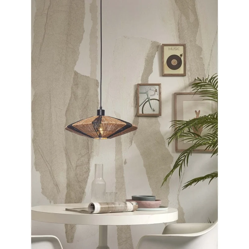 Suspension Bambou Tressé