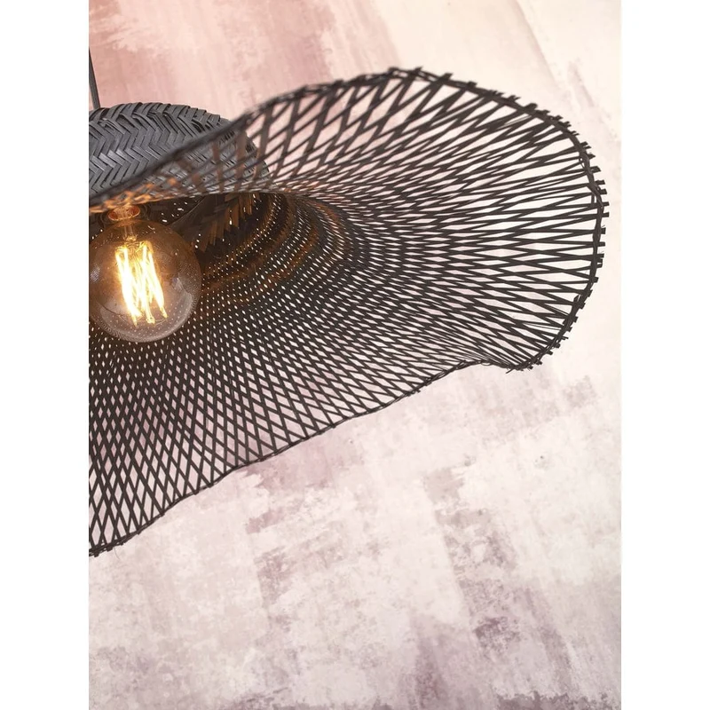 Lampe Noire Sur Pied