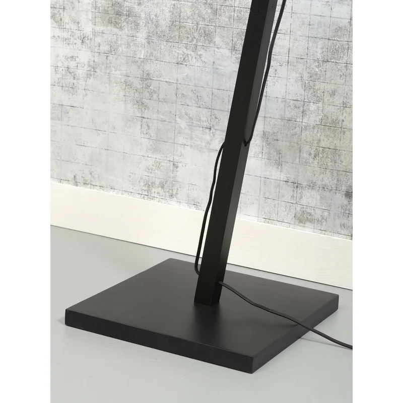 Lampe Noire Sur Pied