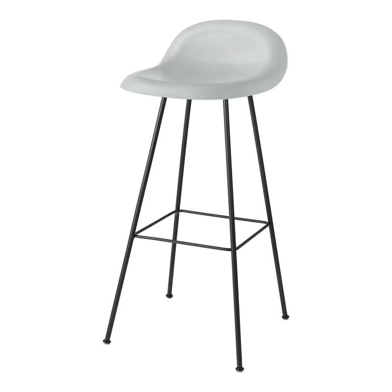 Gubi 3D Bar Stool Un-Upholstered