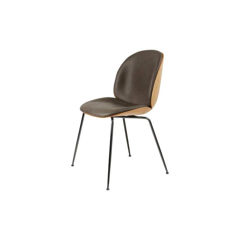 Gubi Beetle Dining Chair 3D Veneer - Front Upholstered