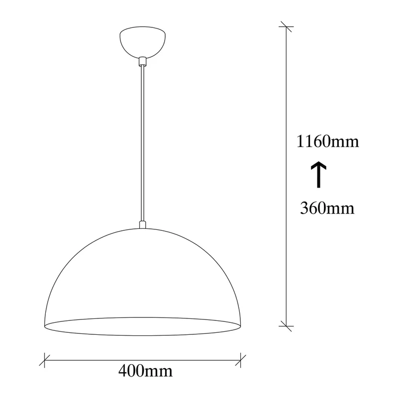 Abat Jour Suspension Blanc