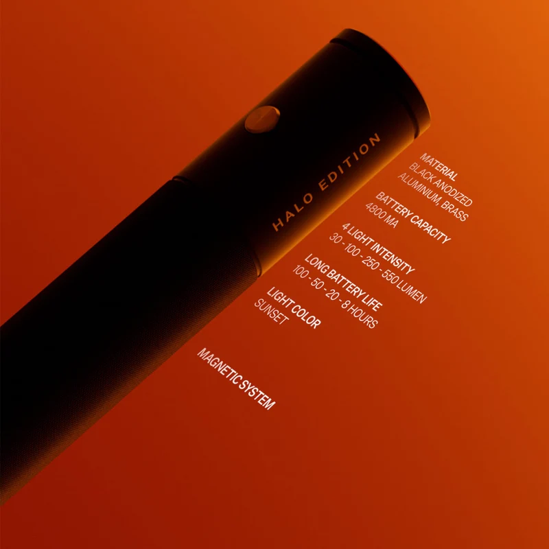 Halo Edition Mag 2 Sunset Portable Lamp