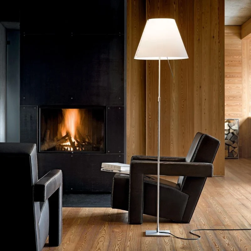 Luceplan Costanza Aluminium Floor Lamp (Without Shade)
