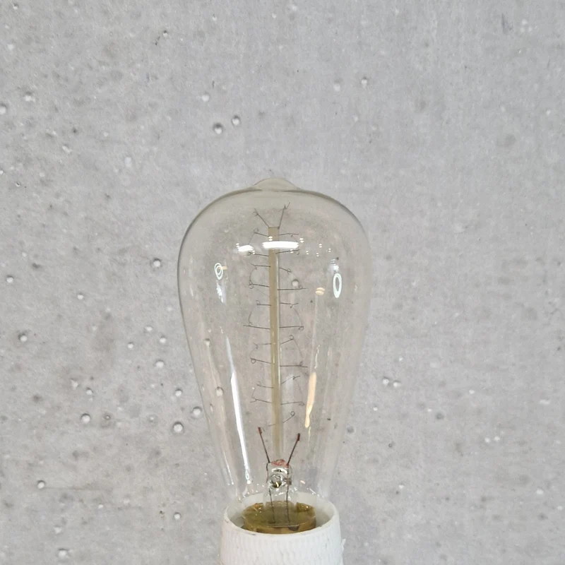 LAES – Light Bulb Vintage Spiral 40W E27 64mm