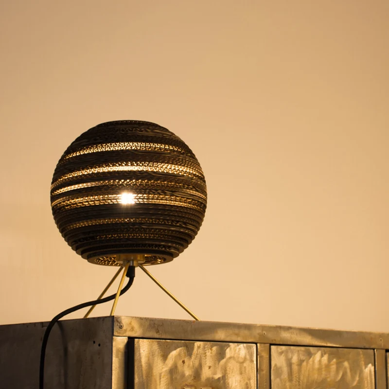 Graypants Scraplights Moon Table Lamp