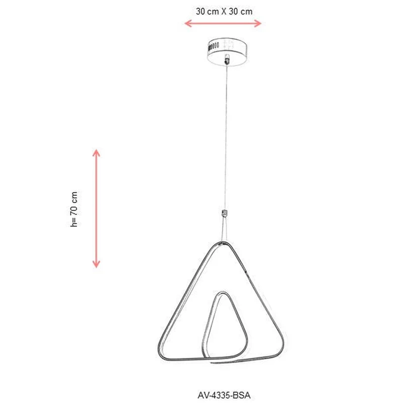 Lampe Triangle