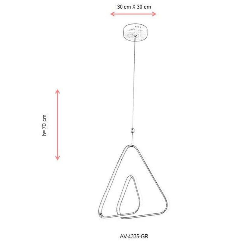 Lampe Triangle