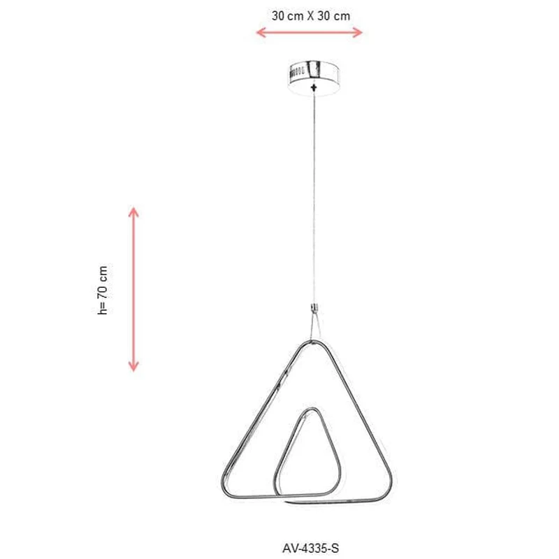 Lampe Triangle