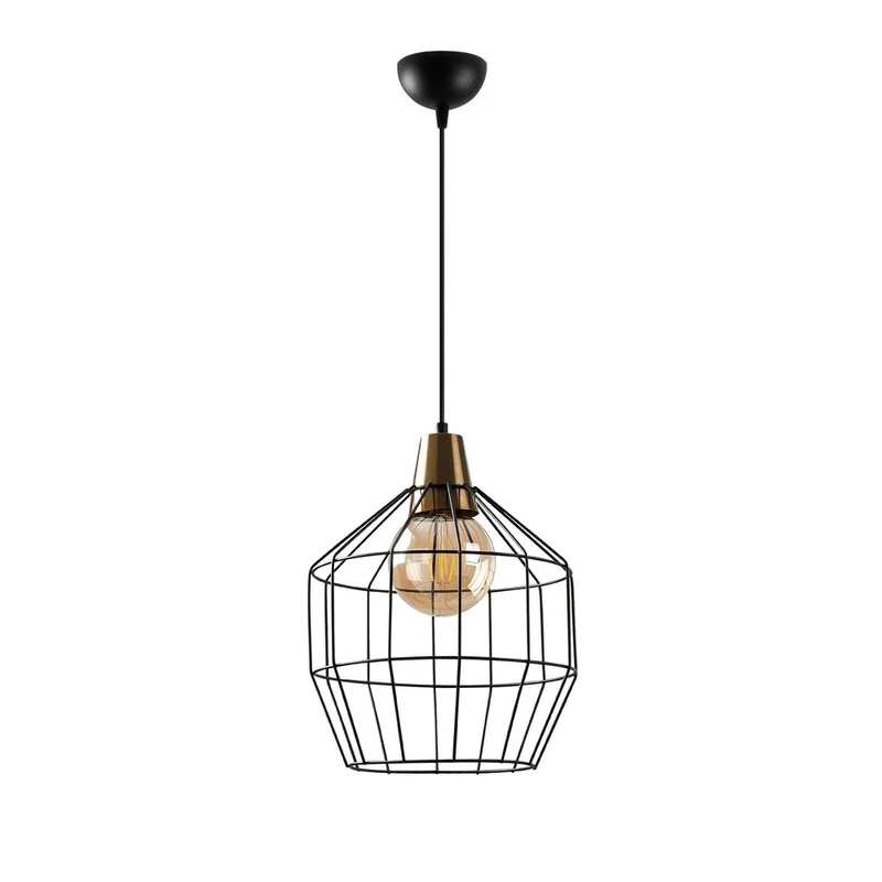 Suspension Luminaire Grillage