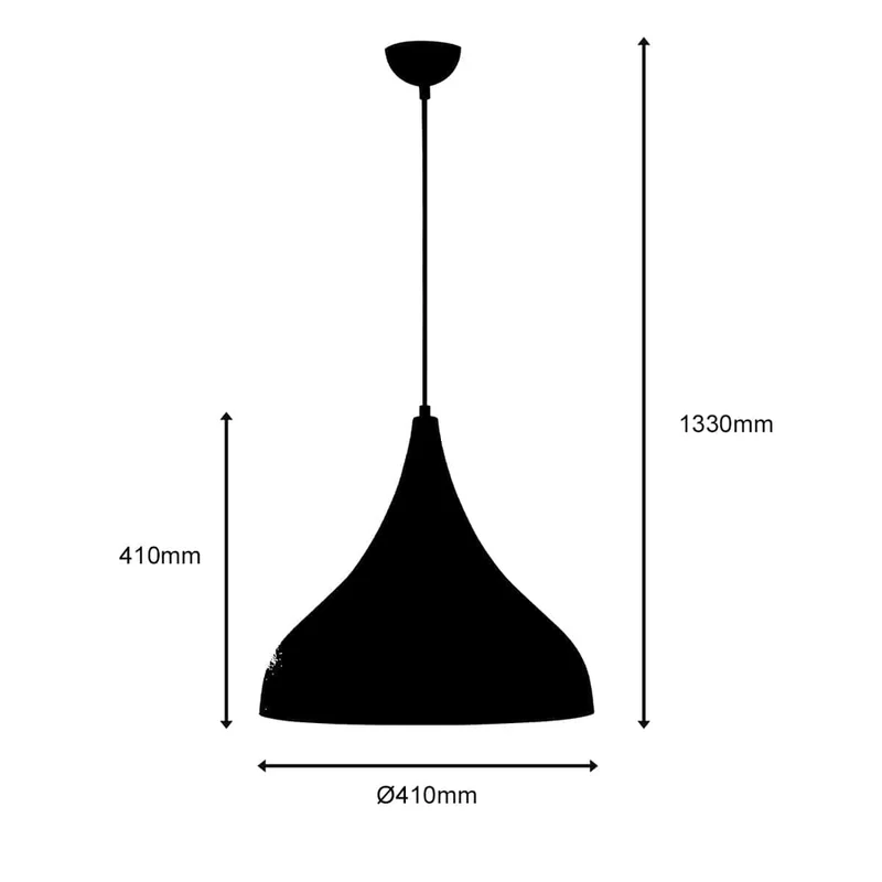 Luminaire Cuisine Noir
