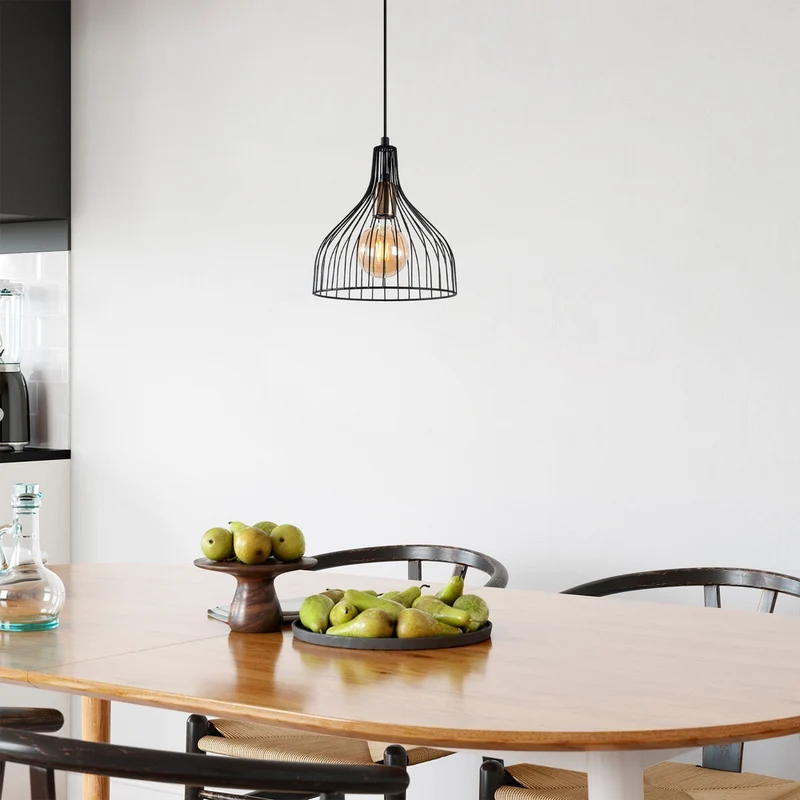 Suspension Luminaire Cuisine Noire