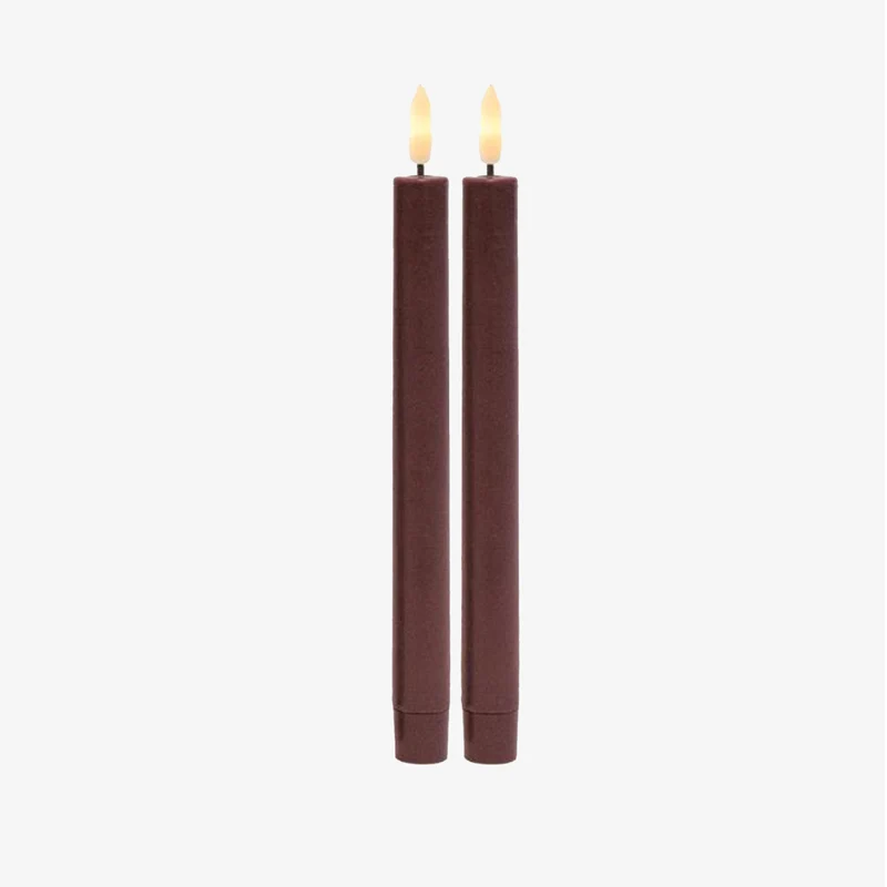 Sirius Sille Rechargeable Taper Candles - Set of 2