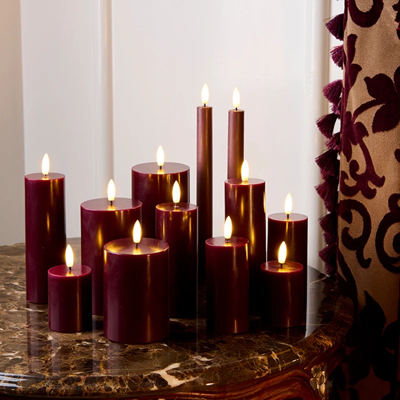 Sirius Sille Rechargeable Taper Candles - Set of 2