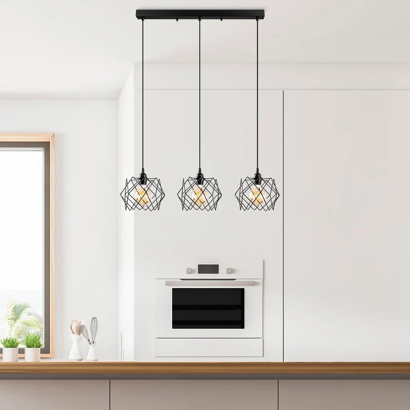 Suspension Triple Luminaire