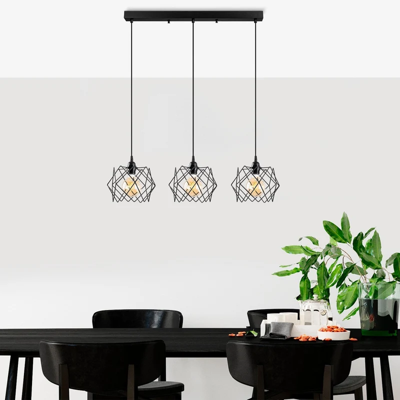 Suspension Triple Luminaire