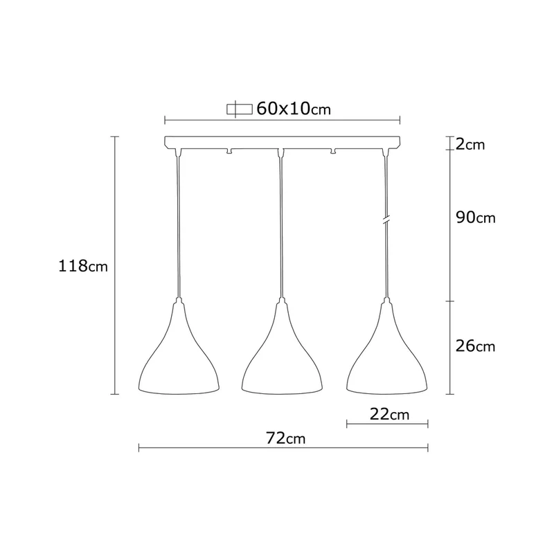 Luminaire Multiple Suspension