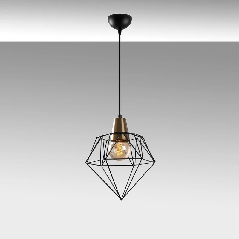 Suspension Luminaire Style Chalet
