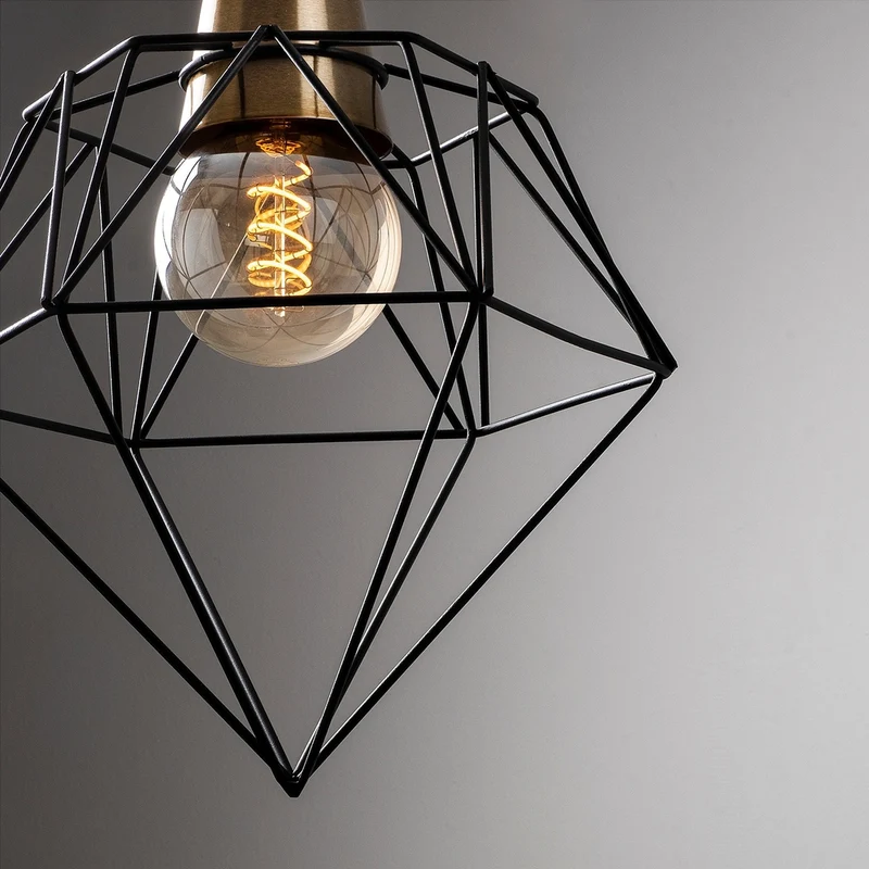 Suspension Luminaire Style Chalet