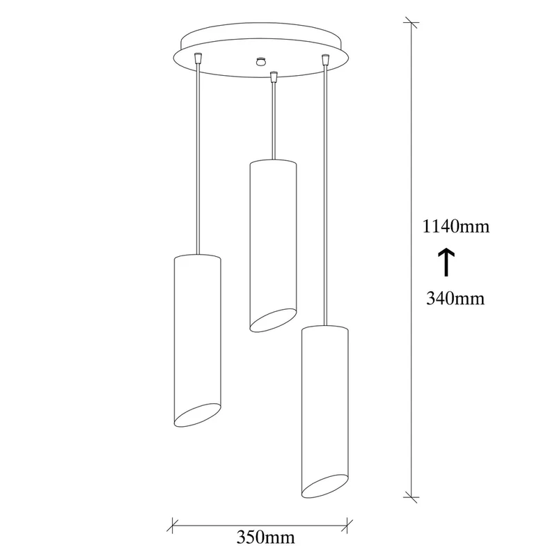 Plafonnier Tube Industriel