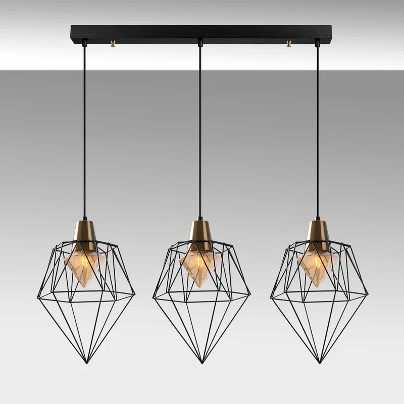 Suspension Luminaire Type Industriel