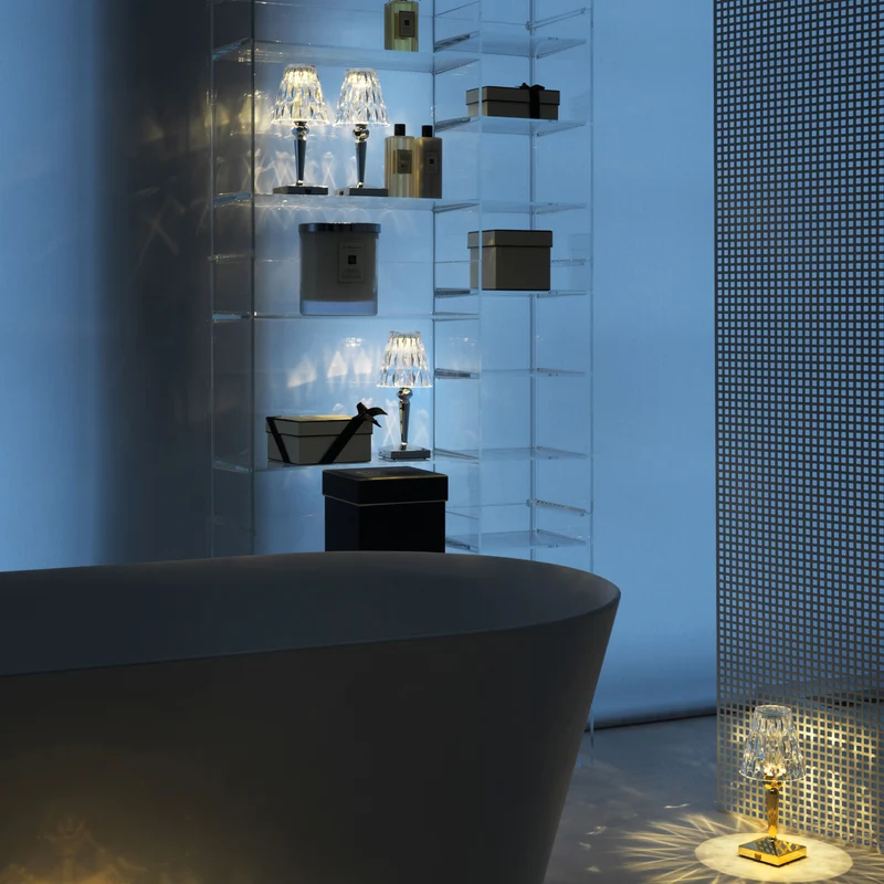 Kartell Battery Metal Portable Lamp