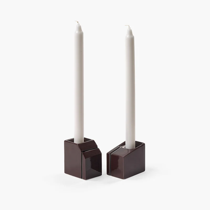 Serax Silos Set of Candle Holders by Plan C