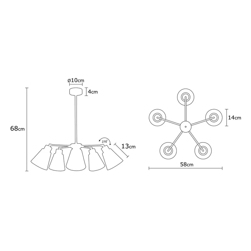 Luminaire Suspension Spot