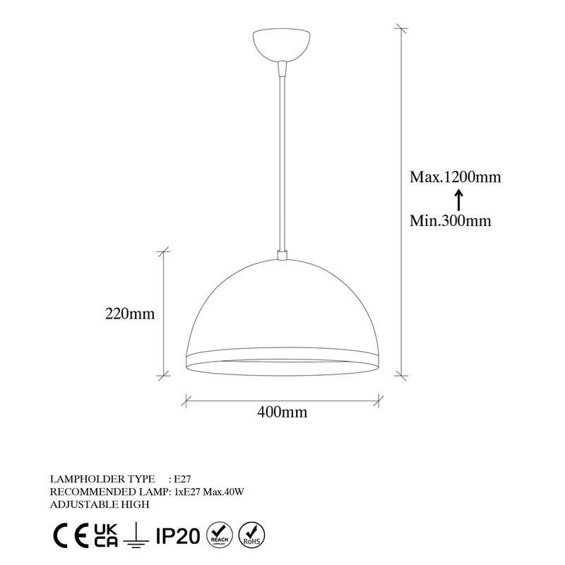 Luminaires Suspension Noir