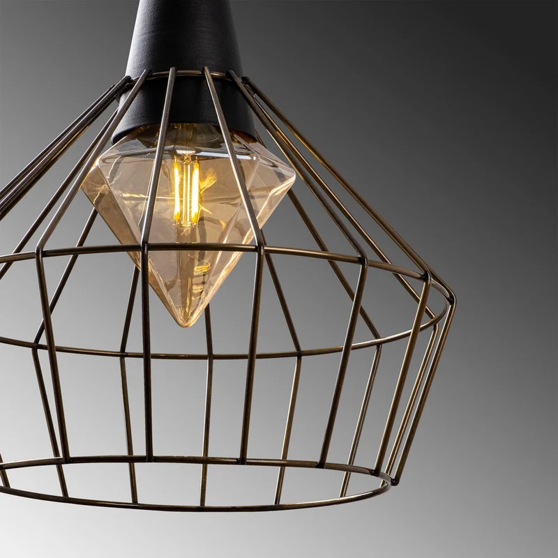 Suspension Luminaire Filaire Metal