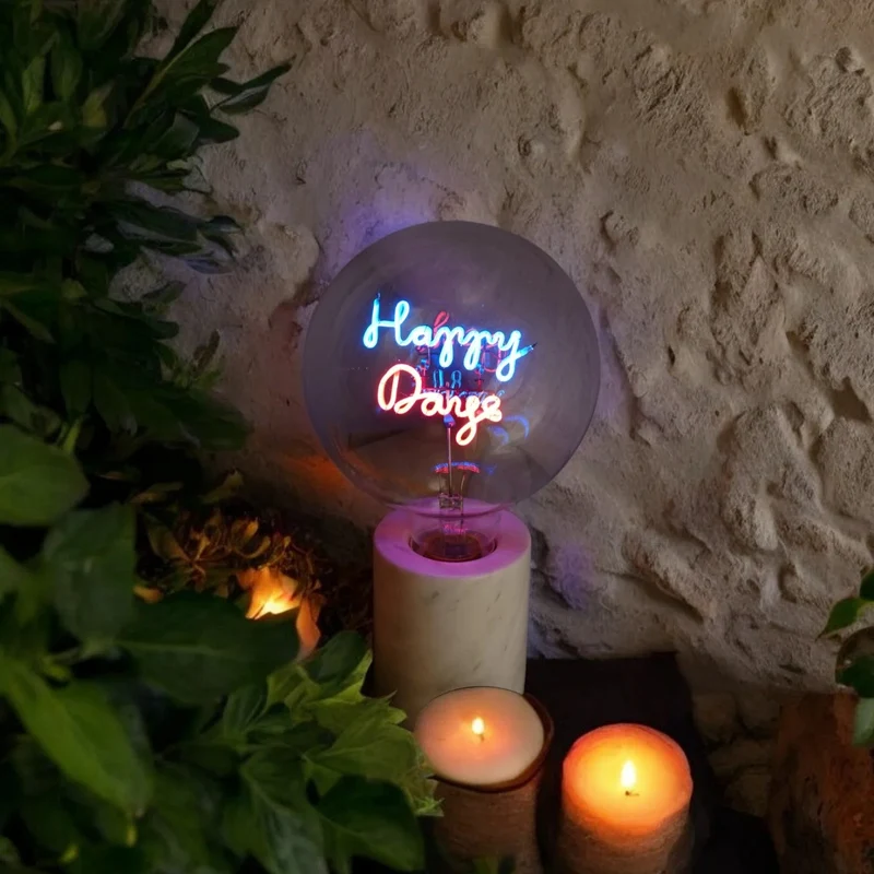 MITB by Elements Lighting Happy Days E27 Bulb